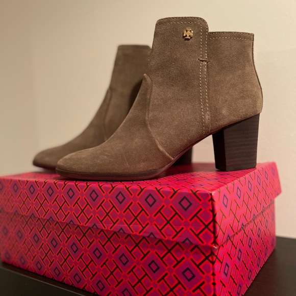 COPY - Tory Burch Sabe Suede Booties - Picture 2 of 4